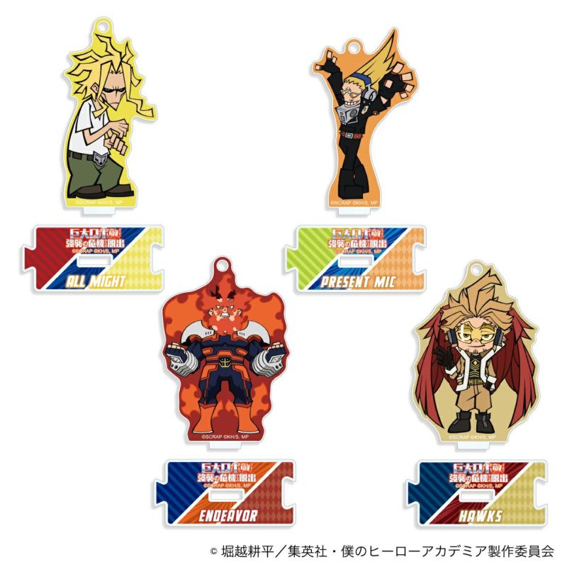 巨大ロボ敵〈ヴィラン〉強襲の危機からの脱出』ミニアクリルスタンド