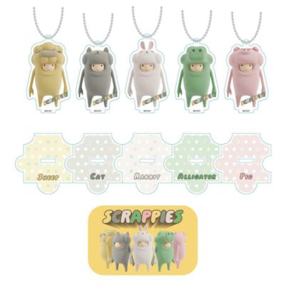 PIGGS アクリルスタンド　キーホルダー 5個セット　バラ売り不可 PIGGS アクリルスタンド キーホルダー 5種セット アクスタ バラ