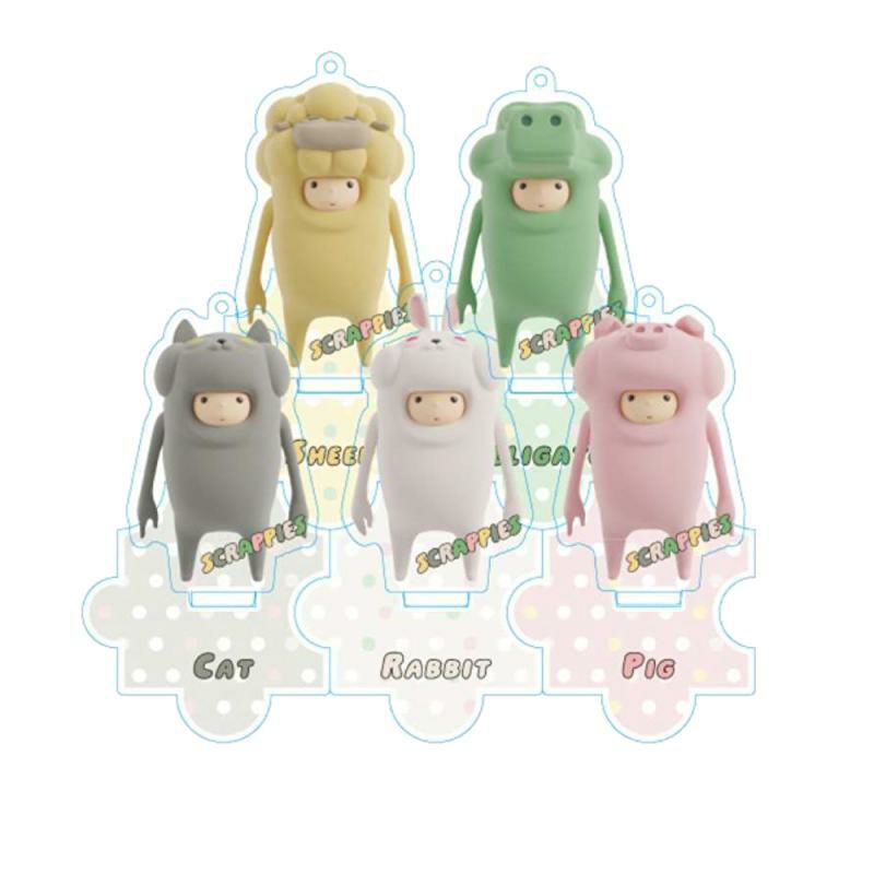 PIGGS アクリルスタンド　キーホルダー 5個セット　バラ売り不可 PIGGS アクリルスタンド キーホルダー 5種セット アクスタ バラ